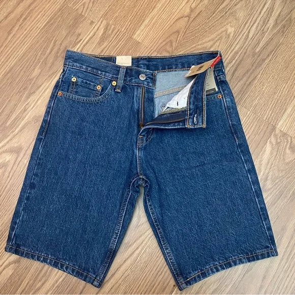 Levis 405 Standard Shorts Mens Size 29 Denim Cotton 10” Inseam - Picture 7 of 16